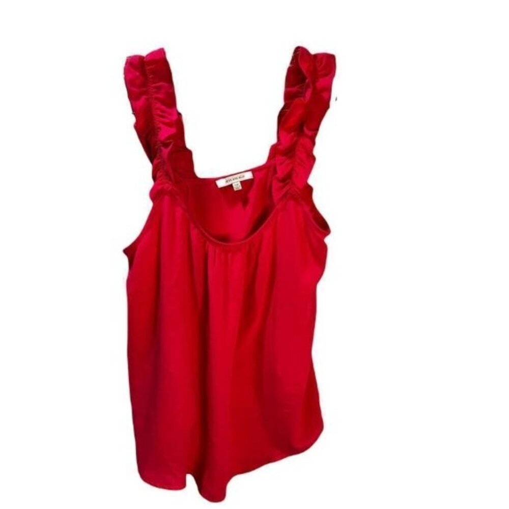 Skies Are Blue Loose Fit Sleeveless‎ Tops Flutter Sleeves XSP